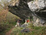 Salita al Cancerco dalla Pianca sul sentiero 102 per il 'Pass catif' - 25 ottobre 2008 - FOTOGALLERY